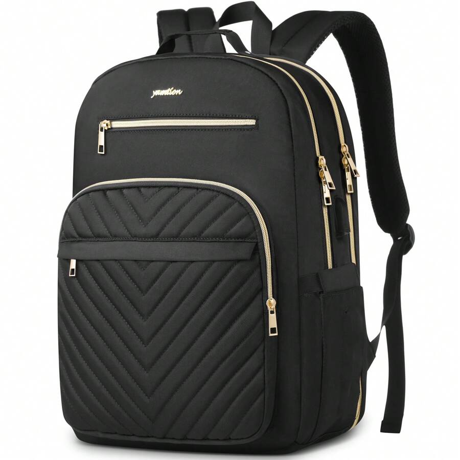 School Backpack Teen - Kadınlar İçin Laptop Sırt Çantası, Genç