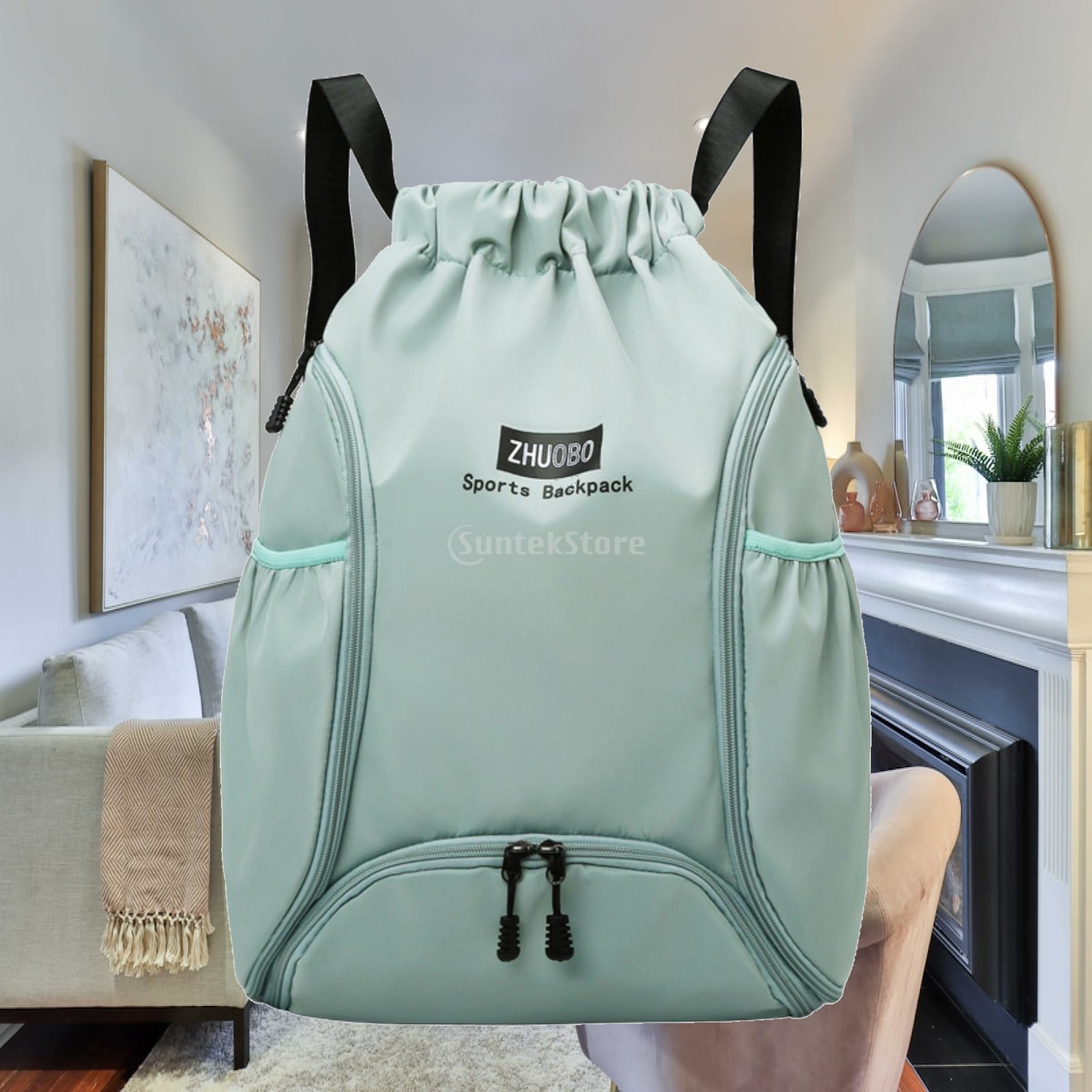 Drawstring Gym Bag - Ayarlanabilir Omuz Askılı İpli Basketbol Sırt