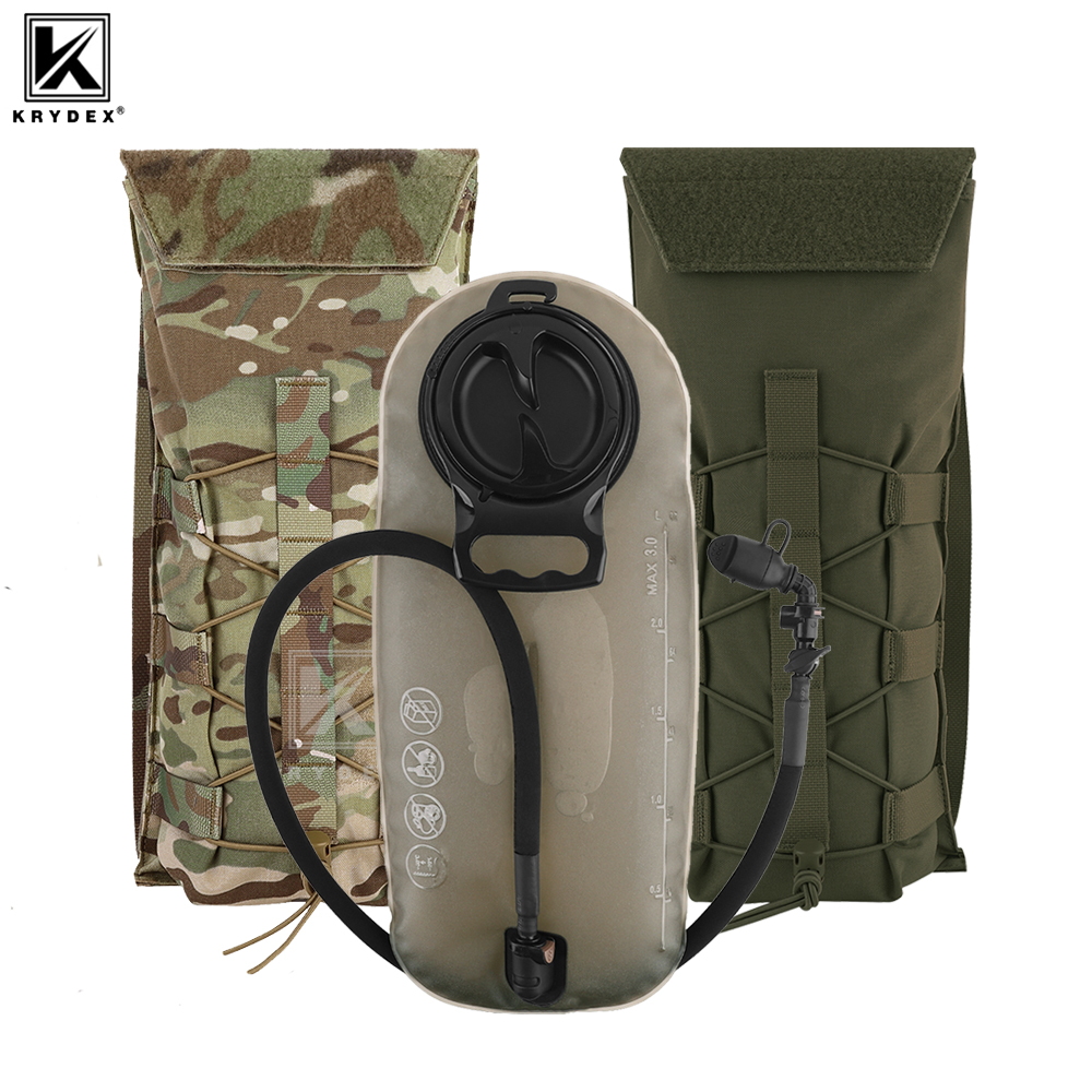 Hydration Pack Outdoor - KRYDEX Taktik 3L Hidrasyon Molle Paketi