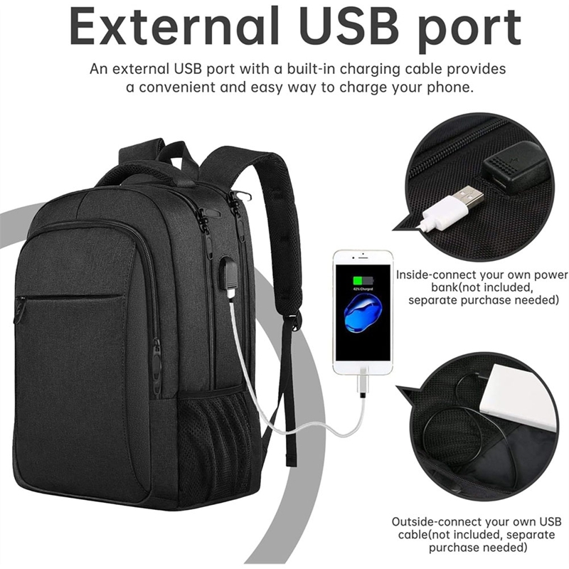 Hırsızlığa Karşı USB Girişli S - Travel Backpack Anti Theft incelemesi ve fiyatı