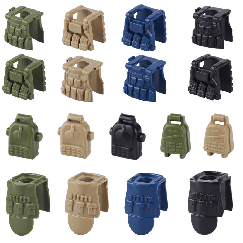 MOC Yapım Blokları Askeri Figü - Rucksack Military Style incelemesi ve fiyatı