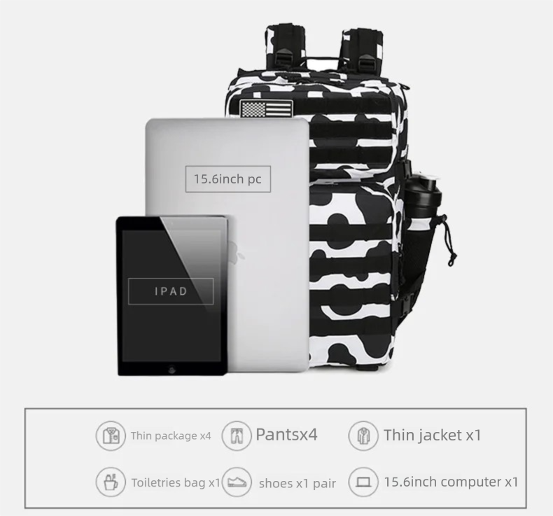 45L/35L/25L Taktik Sırt Çantas - Hiking Backpack Waterproof incelemesi ve fiyatı